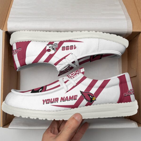 Tubopro Arizona Cardinals Personalized Hey Dude Shoes For Men And Women - Image 2