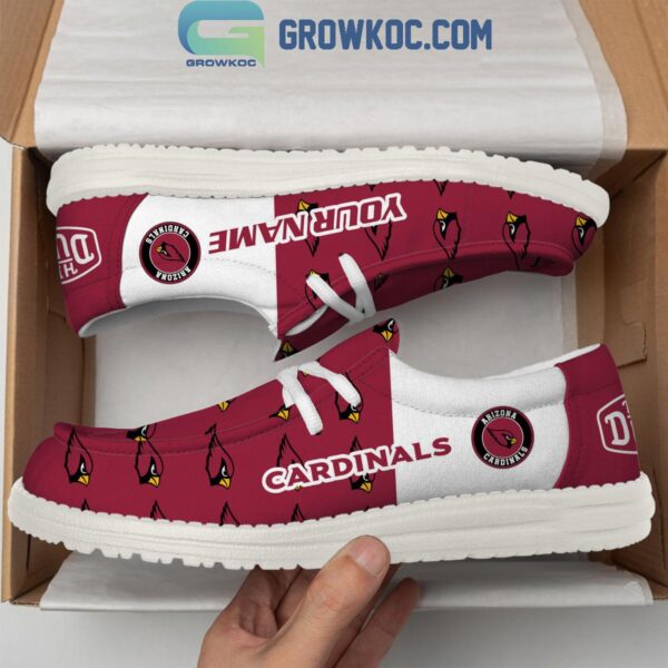 Tubopro Arizona Cardinals Personalized Hey Dude Shoes For Men And Women - Image 3
