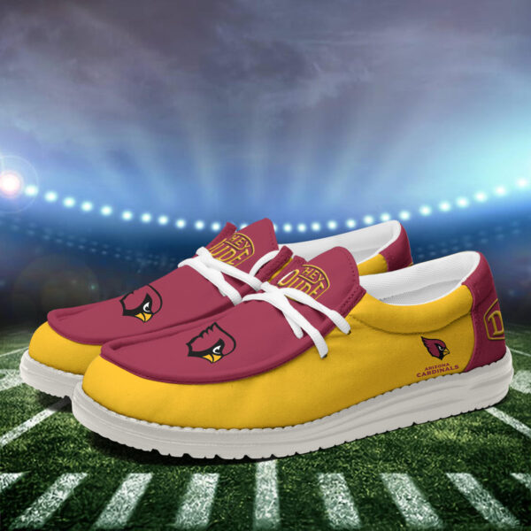 Tubopro Arizona Cardinals Personalized Hey Dude Shoes For Men And Women - Image 3