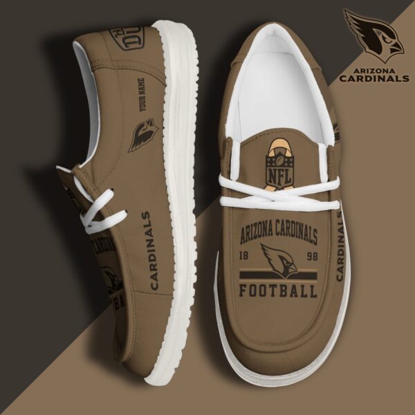 Tubopro Arizona Cardinals Personalized Hey Dude Shoes For Men And Women