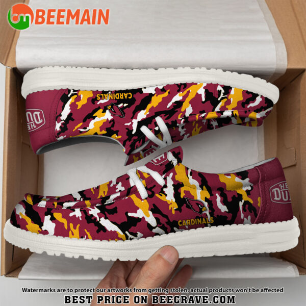 Tubopro Arizona Cardinals Personalized Hey Dude Shoes For Men And Women - Image 4