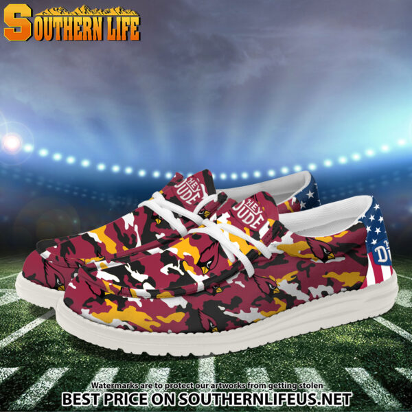 Tubopro Arizona Cardinals Personalized Hey Dude Shoes For Men And Women - Image 2