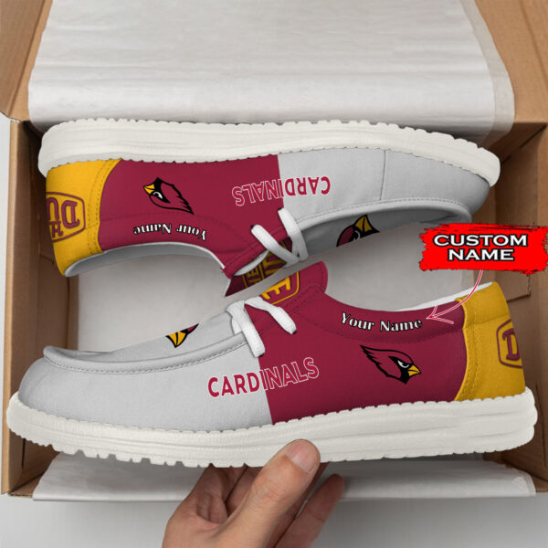 Tubopro Arizona Cardinals Personalized Hey Dude Shoes For Men And Women - Image 3