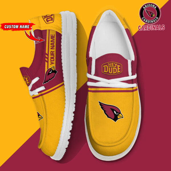 Tubopro Arizona Cardinals Personalized Hey Dude Shoes For Men And Women