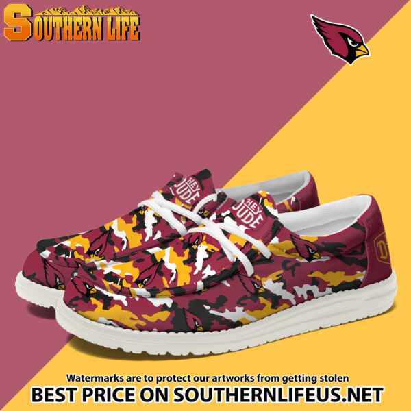 Tubopro Arizona Cardinals Personalized Hey Dude Shoes For Men And Women - Image 2