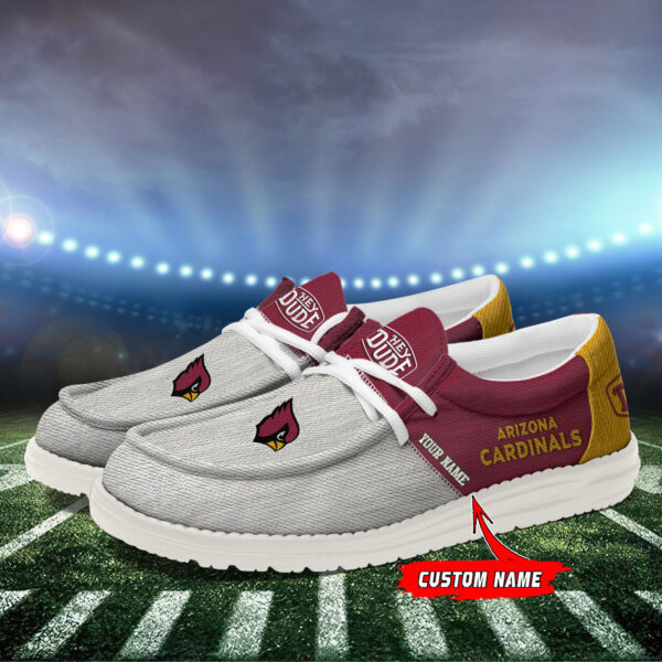 Tubopro Arizona Cardinals Personalized Hey Dude Shoes For Men And Women - Image 3