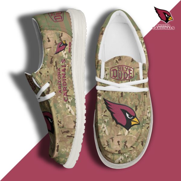 Tubopro Arizona Cardinals Personalized Hey Dude Shoes For Men And Women
