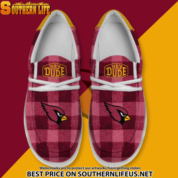 Tubopro Arizona Cardinals Personalized Hey Dude Shoes For Men And Women