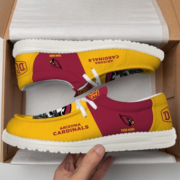 Tubopro Arizona Cardinals Personalized Hey Dude Shoes For Men And Women - Image 3