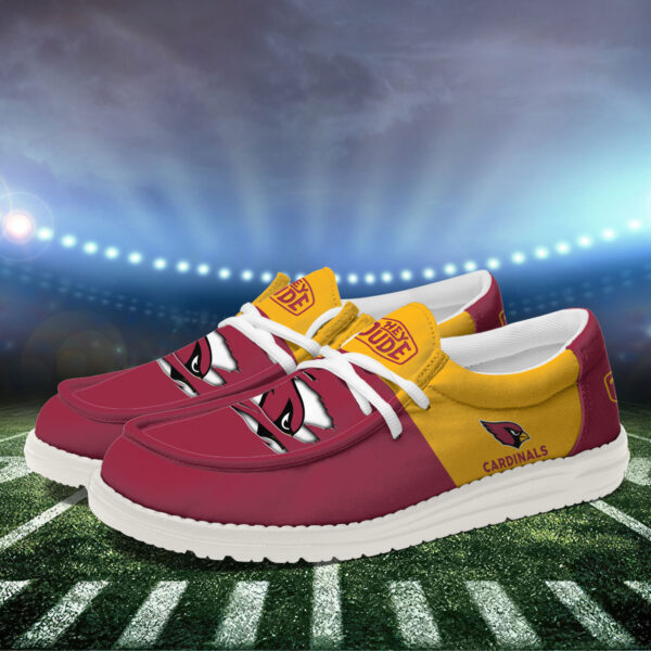 Tubopro Arizona Cardinals Personalized Hey Dude Shoes For Men And Women - Image 2