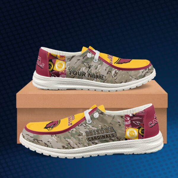 Tubopro Arizona Cardinals Personalized Hey Dude Shoes For Men And Women - Image 2