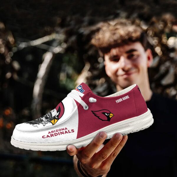Tubopro Arizona Cardinals Personalized Hey Dude Shoes For Men And Women - Image 5