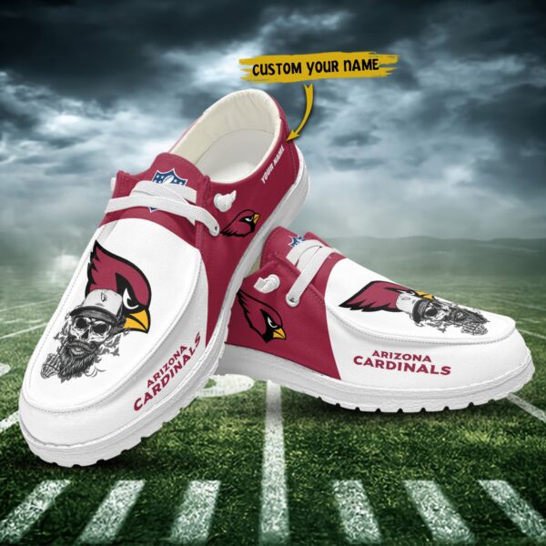 Tubopro Arizona Cardinals Personalized Hey Dude Shoes For Men And Women - Image 3