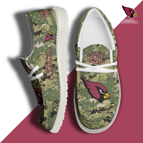 Tubopro Arizona Cardinals Personalized Hey Dude Shoes For Men And Women