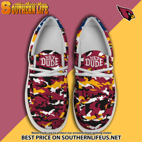 Tubopro Arizona Cardinals Personalized Hey Dude Shoes For Men And Women