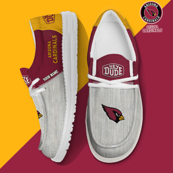 Tubopro Arizona Cardinals Personalized Hey Dude Shoes For Men And Women