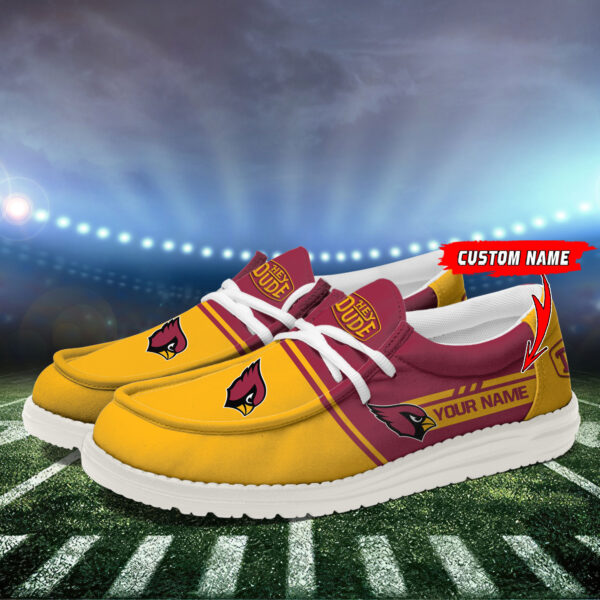 Tubopro Arizona Cardinals Personalized Hey Dude Shoes For Men And Women - Image 3