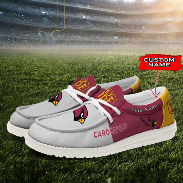 Tubopro Arizona Cardinals Personalized Hey Dude Shoes For Men And Women - Image 2