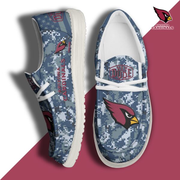 Tubopro Arizona Cardinals Personalized Hey Dude Shoes For Men And Women