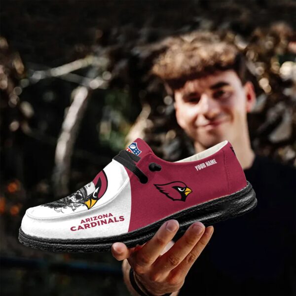 Tubopro Arizona Cardinals Personalized Hey Dude Shoes For Men And Women - Image 6