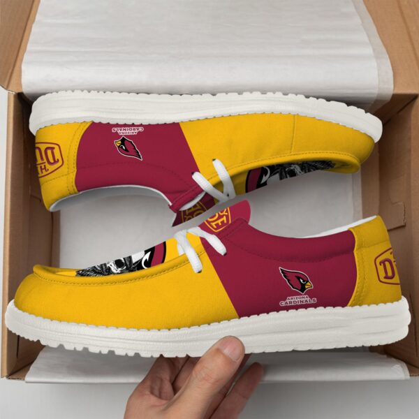 Tubopro Arizona Cardinals Personalized Hey Dude Shoes For Men And Women - Image 3