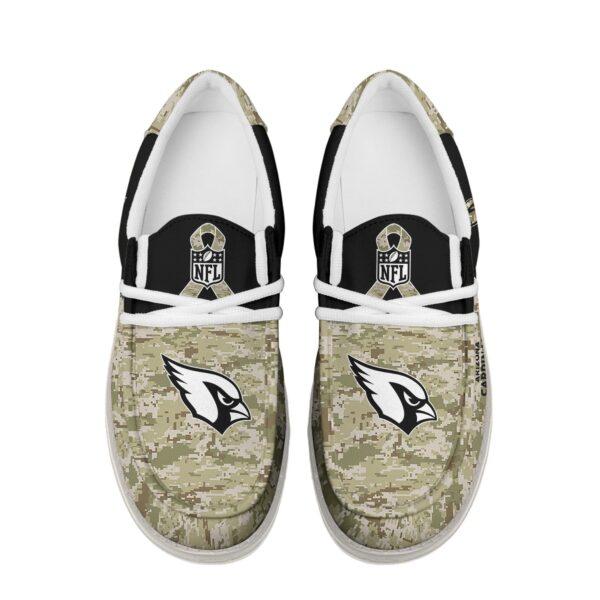 Tubopro Arizona Cardinals Personalized Hey Dude Shoes For Men And Women - Image 4
