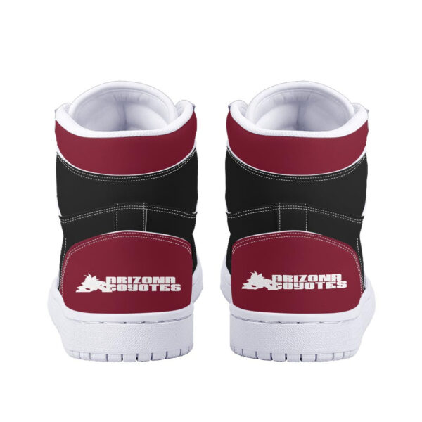 Tubopro Arizona Coyotes AJ1 High Sneakers Shoes For Men And Women - Image 4
