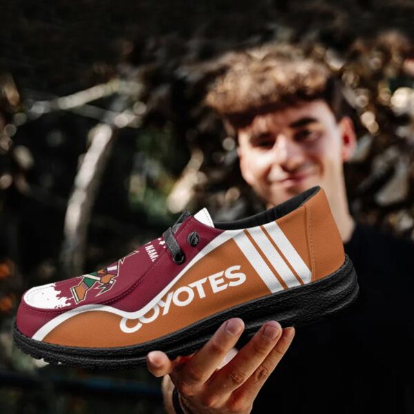 Tubopro Arizona Coyotes Hey Dude Shoes For Men And Women - Image 4