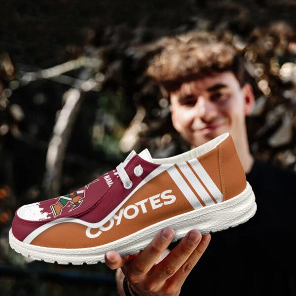 Tubopro Arizona Coyotes Hey Dude Shoes For Men And Women - Image 3