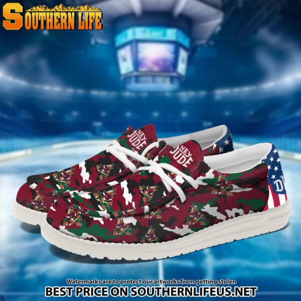 Tubopro Arizona Coyotes Personalized Hey Dude Shoes For Men And Women - Image 2
