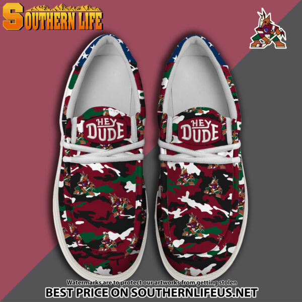 Tubopro Arizona Coyotes Personalized Hey Dude Shoes For Men And Women