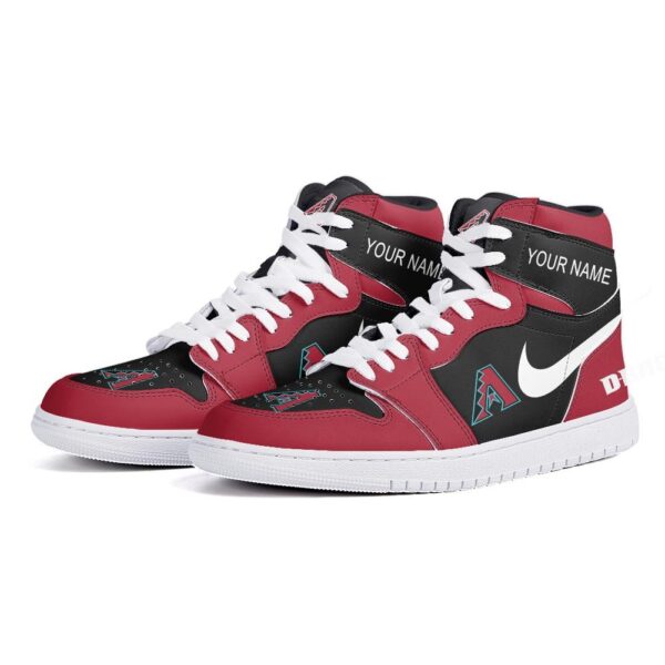 Tubopro Arizona Diamondbacks AJ1 High Sneakers Shoes For Men And Women