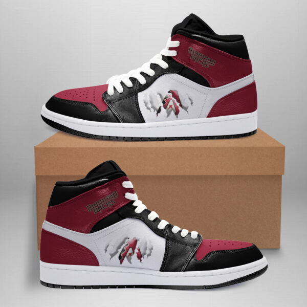 Tubopro Arizona Diamondbacks AJ1 High Sneakers Shoes For Men And Women