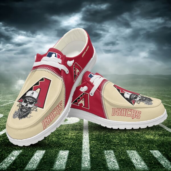 Tubopro Arizona Diamondbacks Personalized Hey Dude Shoes For Men And Women