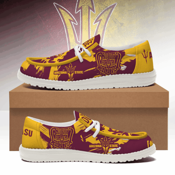 Tubopro Arizona State Sun Devils Personalized Hey Dude Shoes For Men And Women