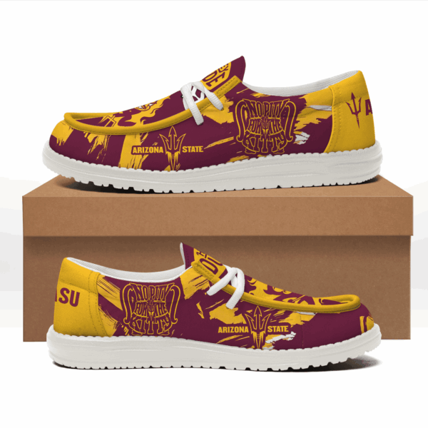Tubopro Arizona State Sun Devils Personalized Hey Dude Shoes For Men And Women - Image 4