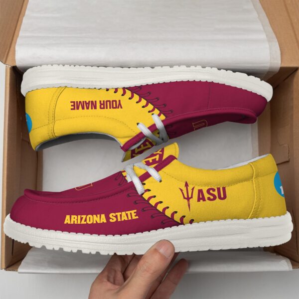 Tubopro Arizona State Sun Devils Hey Dude Shoes For Men And Women - Image 5