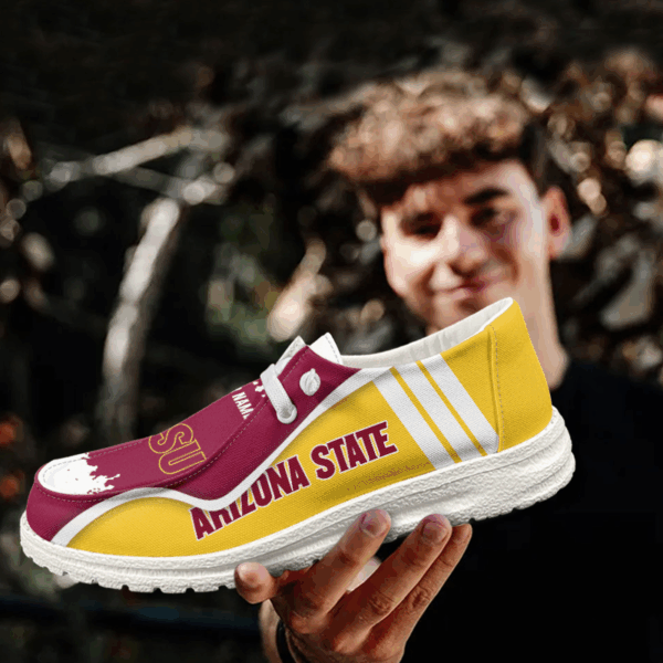 Tubopro Arizona State Sun Devils Hey Dude Shoes For Men And Women - Image 3