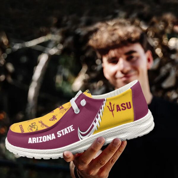 Tubopro Arizona State Sun Devils Hey Dude Shoes For Men And Women - Image 3