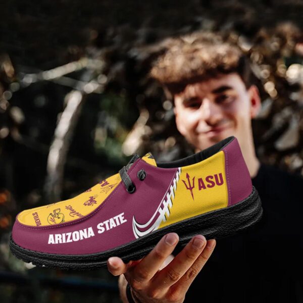Tubopro Arizona State Sun Devils Hey Dude Shoes For Men And Women - Image 4