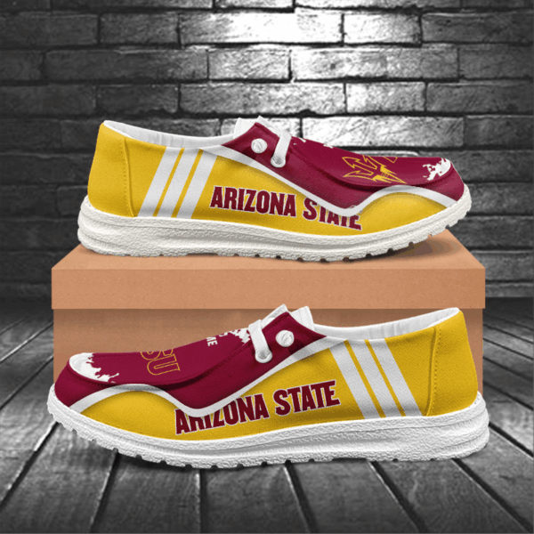 Tubopro Arizona State Sun Devils Hey Dude Shoes For Men And Women - Image 5