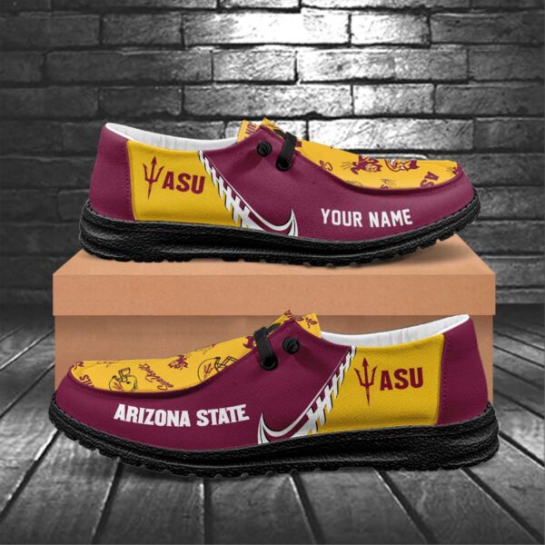 Tubopro Arizona State Sun Devils Hey Dude Shoes For Men And Women - Image 6