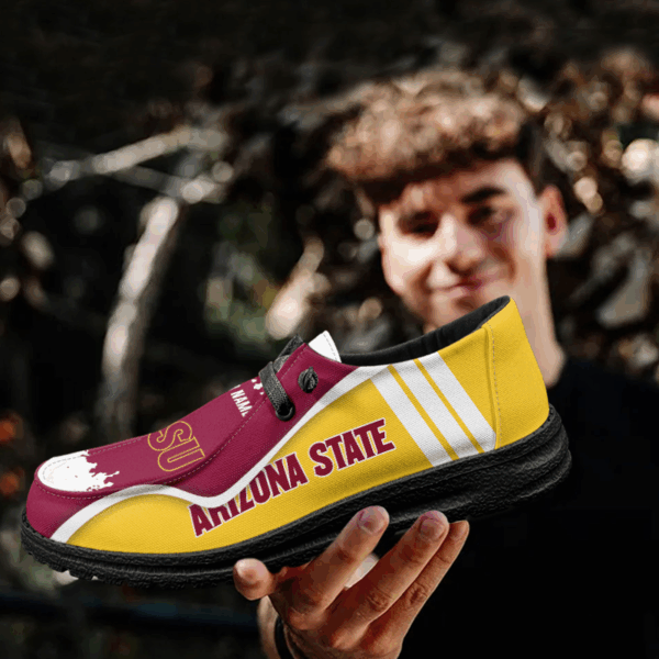 Tubopro Arizona State Sun Devils Hey Dude Shoes For Men And Women - Image 4