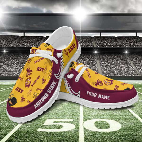 Tubopro Arizona State Sun Devils Hey Dude Shoes For Men And Women