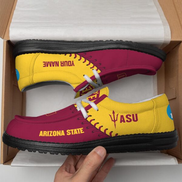 Tubopro Arizona State Sun Devils Hey Dude Shoes For Men And Women - Image 2