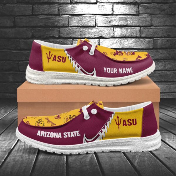 Tubopro Arizona State Sun Devils Hey Dude Shoes For Men And Women - Image 5