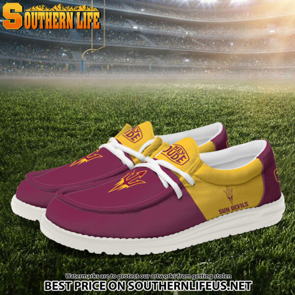 Tubopro Arizona State Sun Devils Personalized Hey Dude Shoes For Men And Women - Image 2