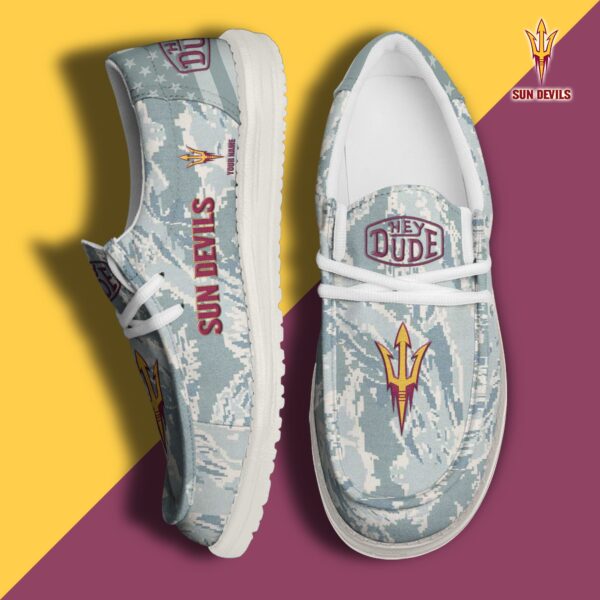 Tubopro Arizona State Sun Devils Personalized Hey Dude Shoes For Men And Women