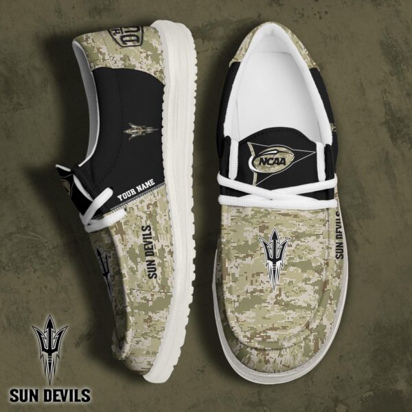 Tubopro Arizona State Sun Devils Personalized Hey Dude Shoes For Men And Women