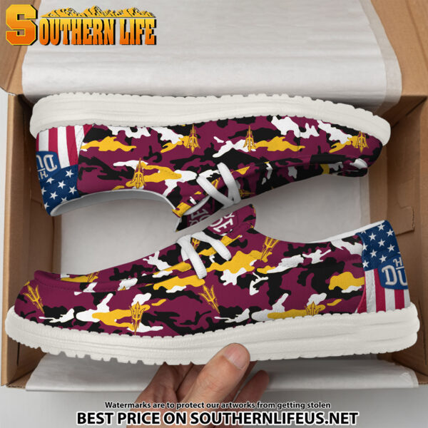 Tubopro Arizona State Sun Devils Personalized Hey Dude Shoes For Men And Women - Image 4